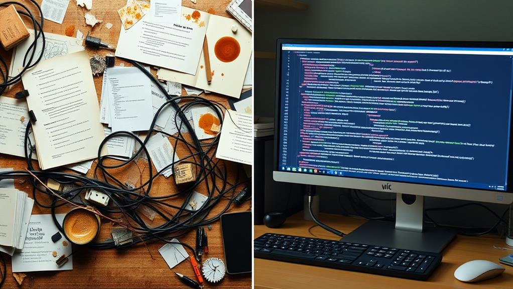 code readability issues