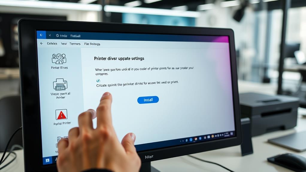 druckertreiber aktualisieren erforderlich