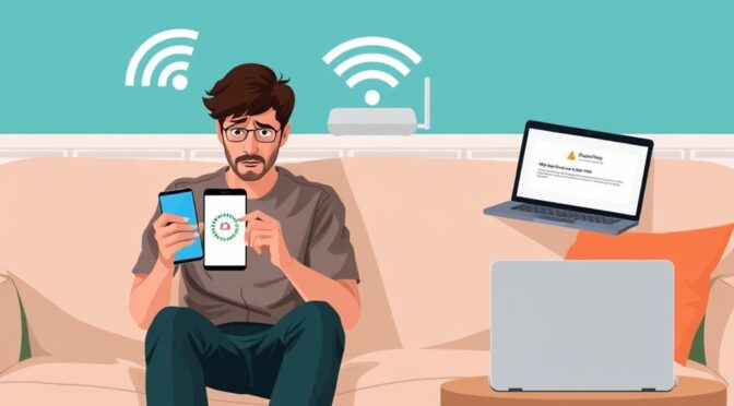mobile wlan verbindungsprobleme l sen