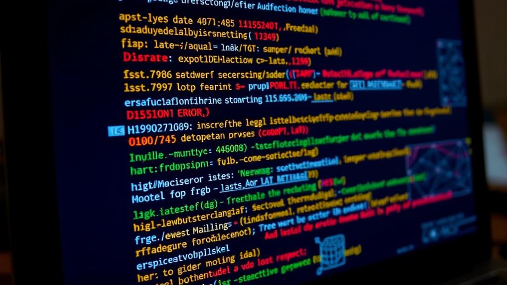 fehlermeldungen und fehlercodes